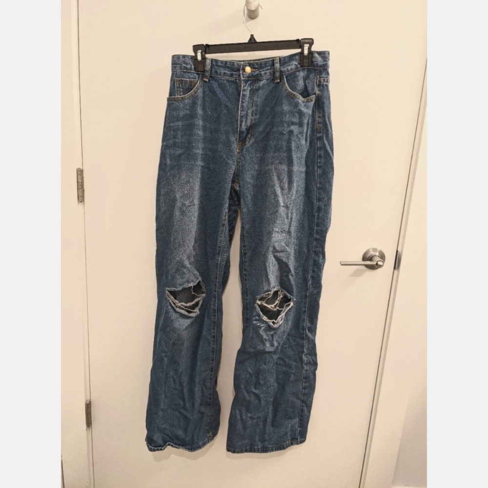 ❤️3/$25 SHEIN High Waisted Mom Jeans Straight leg